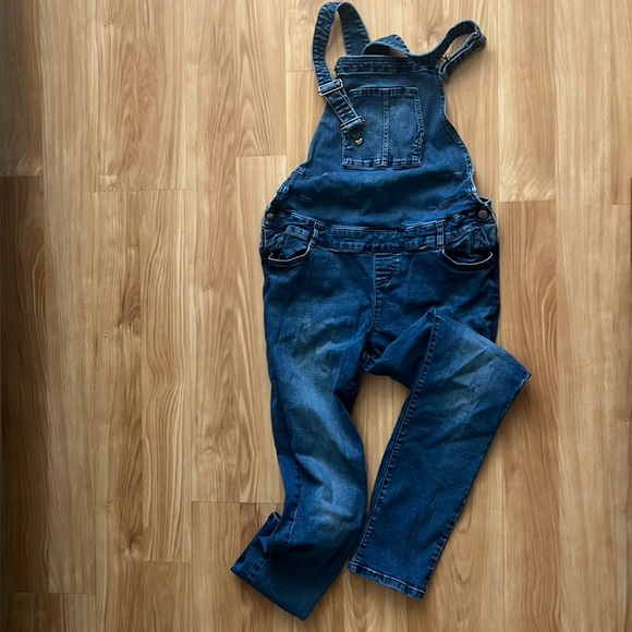 Seraphine Pants & Jumpsuits Seraphine Denim Maternity Overalls
